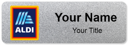 Custom name badges for Aldi