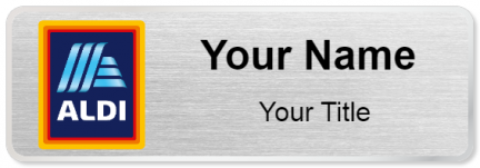 Custom name badges for Aldi