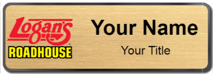 Custom name badges for Logans Roadhouse