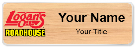 Custom name badges for Logans Roadhouse