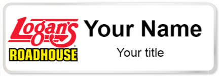 Custom name badges for Logans Roadhouse