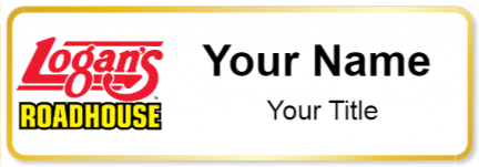 Custom name badges for Logans Roadhouse