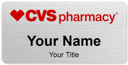 Custom name badges for CVS