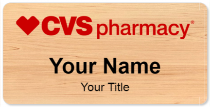 Custom name badges for CVS