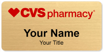 Custom name badges for CVS