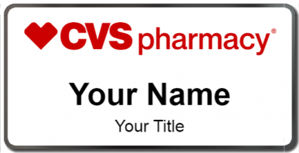 Custom name badges for CVS