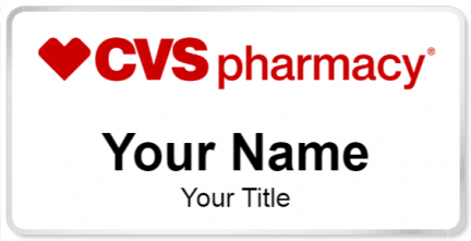 Custom name badges for CVS