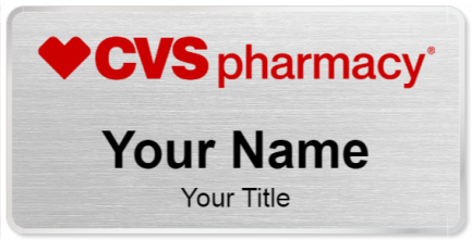 Custom name badges for CVS