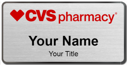 Custom name badges for CVS