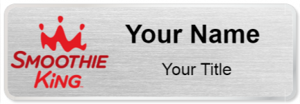 Custom name badges for Smoothie King