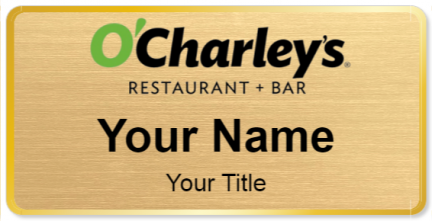 Custom name badges for O Charleys
