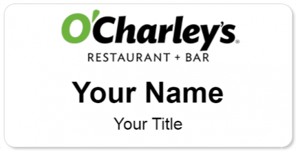 Custom name badges for O Charleys
