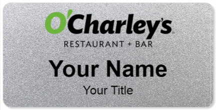 Custom name badges for O Charleys