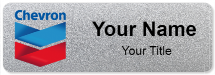 Custom name badges for Chevron