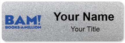 Custom name badges for Books a Million