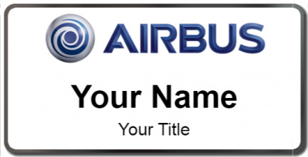 Custom name badges for Airbus