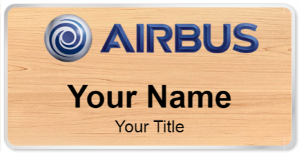 Custom name badges for Airbus
