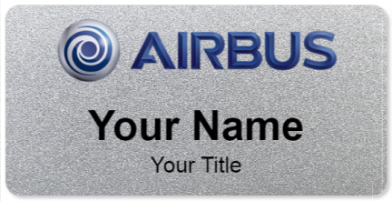 Custom name badges for Airbus