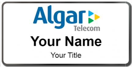 Custom name badges for Algar Telecom