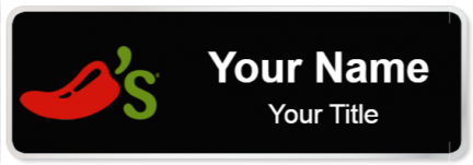 Custom name badges for Chilis