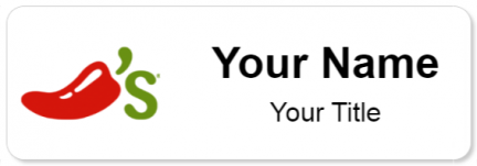 Custom name badges for Chilis