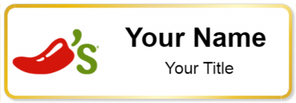 Custom name badges for Chilis