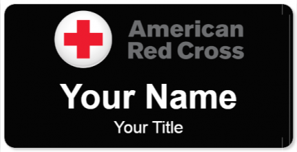 Custom name badges for American Red Cross