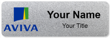 Custom name badges for Aviva
