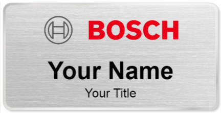 Custom name badges for Bosch