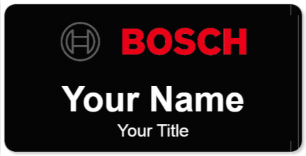 Custom name badges for Bosch