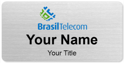 Custom name badges for Brasil Telecom