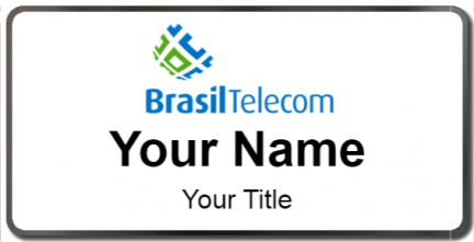 Custom name badges for Brasil Telecom