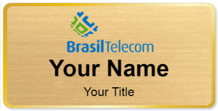 Custom name badges for Brasil Telecom