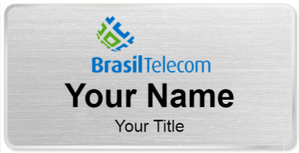 Custom name badges for Brasil Telecom