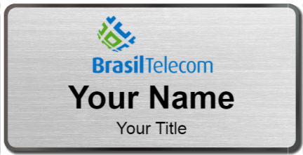 Custom name badges for Brasil Telecom