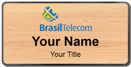 Custom name badges for Brasil Telecom