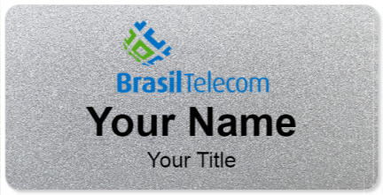 Custom name badges for Brasil Telecom