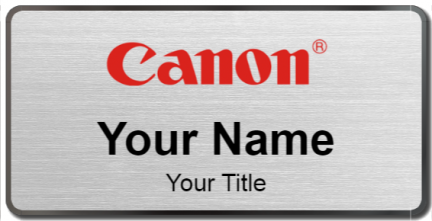 Custom name badges for Canon
