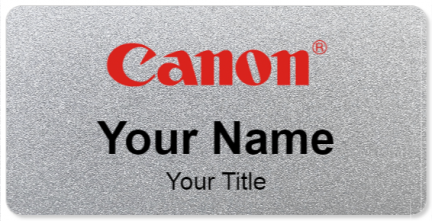Custom name badges for Canon