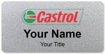 Custom name badges for Castrol