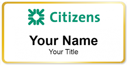 Custom name badges for Citizens
