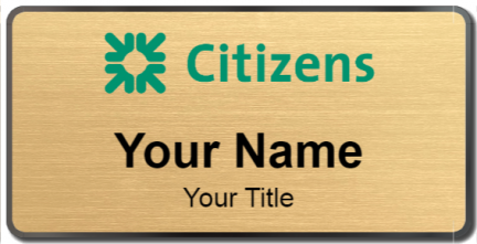 Custom name badges for Citizens