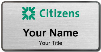 Custom name badges for Citizens