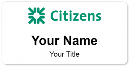 Custom name badges for Citizens
