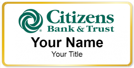 Citzens Bank and Trust Template Image
