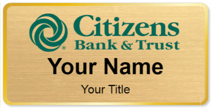 Citzens Bank and Trust Template Image