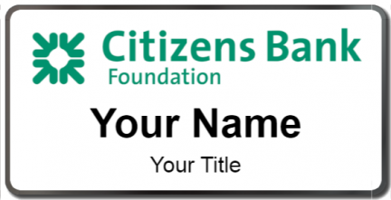 Citizens Bank Foundation Template Image