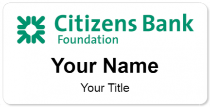 Citizens Bank Foundation Template Image