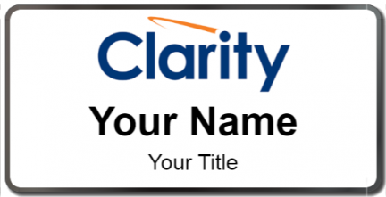 Custom name badges for Clarity