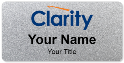 Custom name badges for Clarity